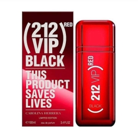 CAROLINA HERRERA 212 VIP RED BLACK LIMITED EDITION 