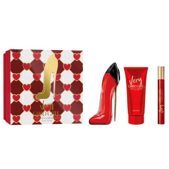 SET CAROLINA HERRERA VERY GOOD GIRL 3PCS