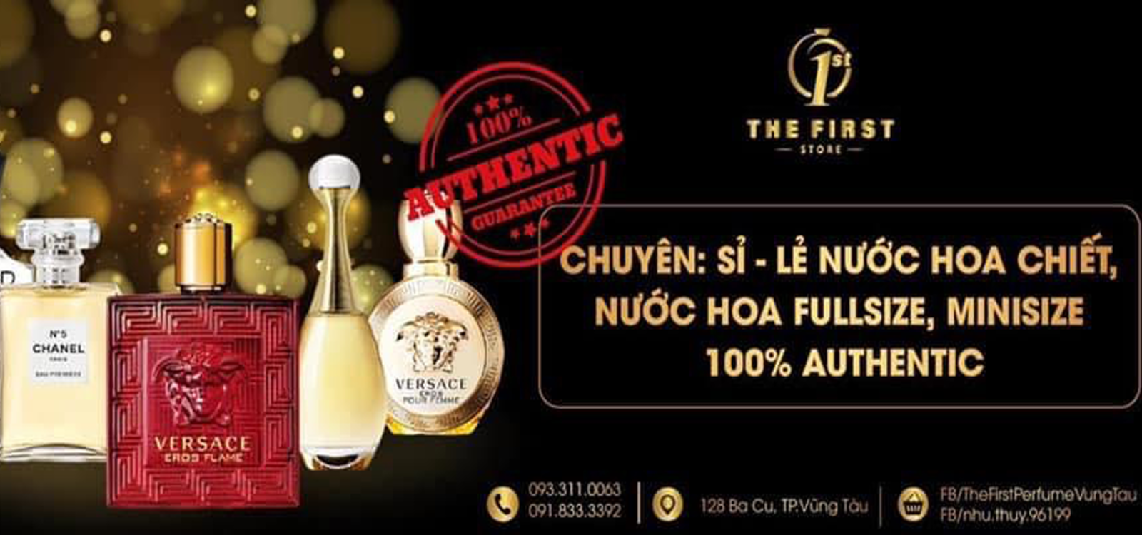 Shop nước hoa chính hãng Vũng Tàu